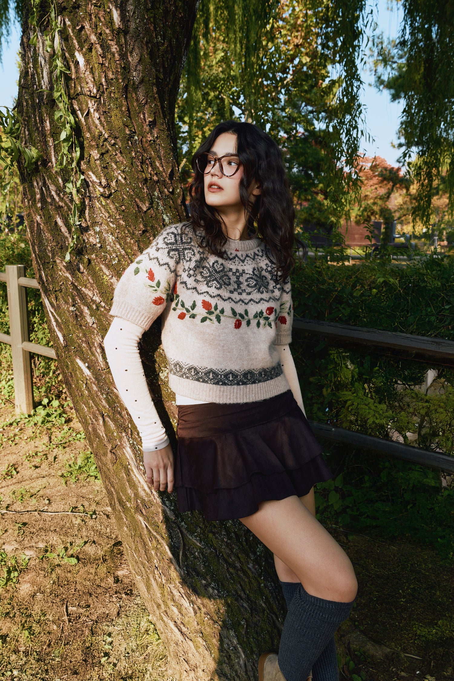 FELINE Amber Leopard